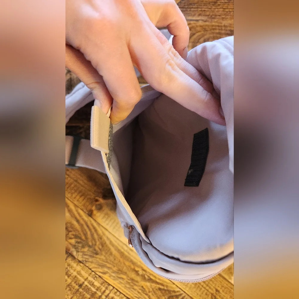 Adidas Essentials Sling Crossbody Bag Beige Pink